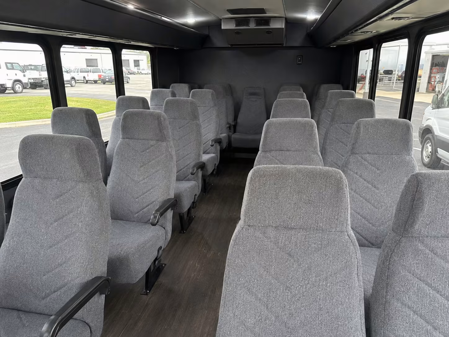 20 passenger minibus interior