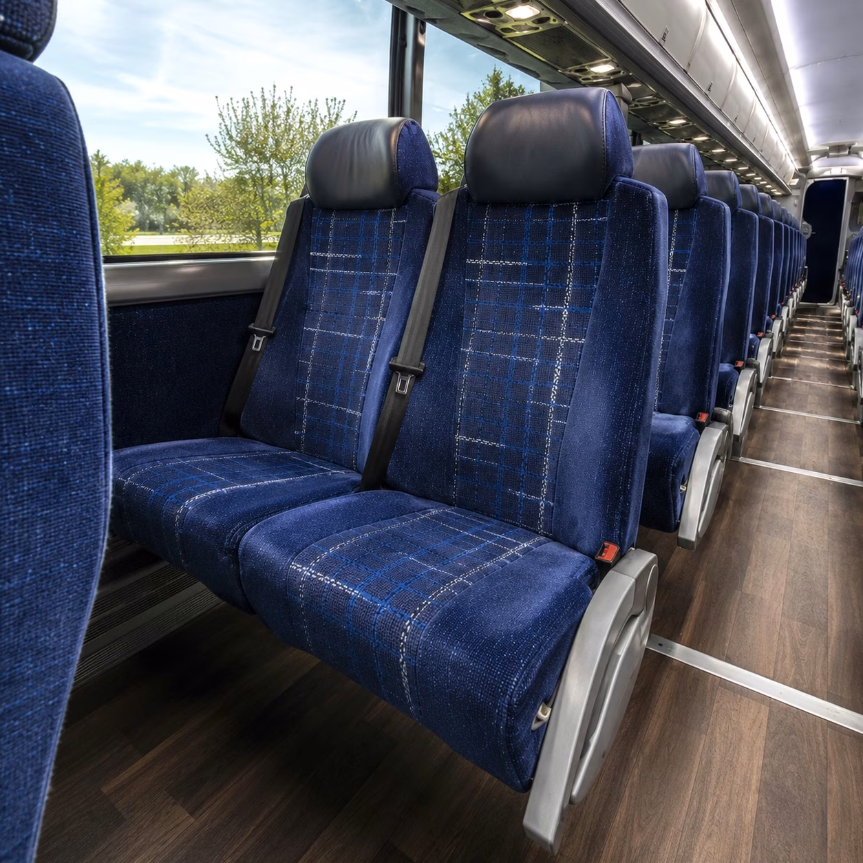 charter bus rentals for pasadena weddings