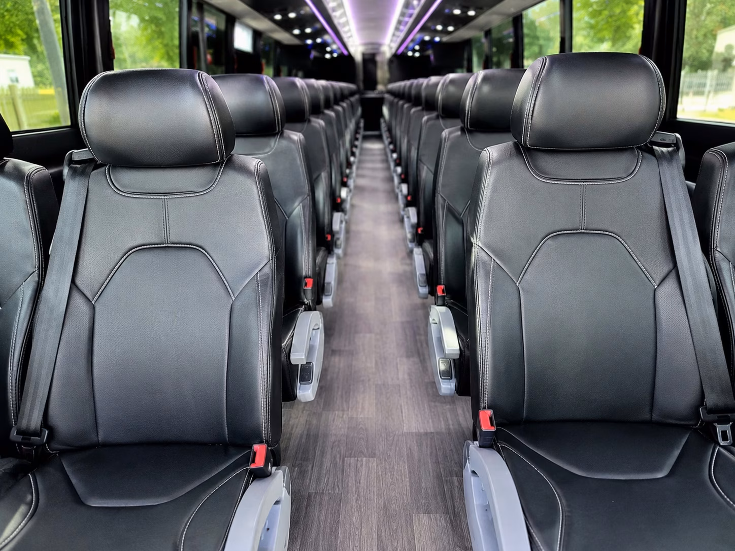 pasadena charter bus rentals for multi airport group arrivals