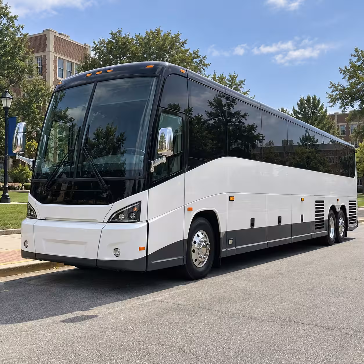 rose bowl game day charter bus rentals in pasadena