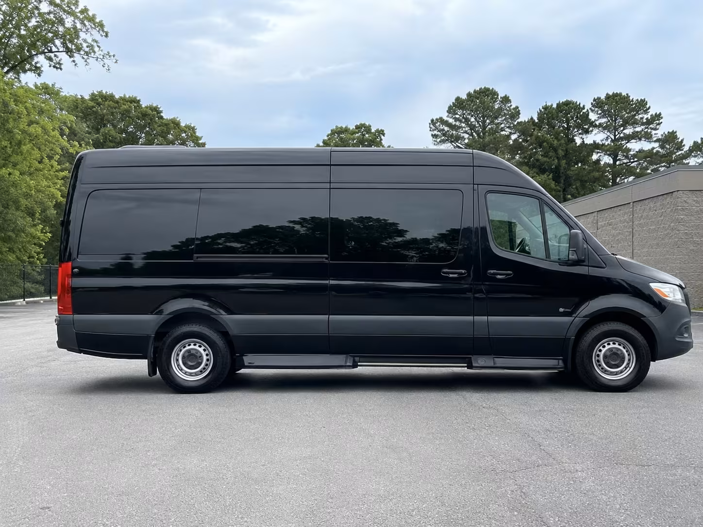 sprinter van with driver
