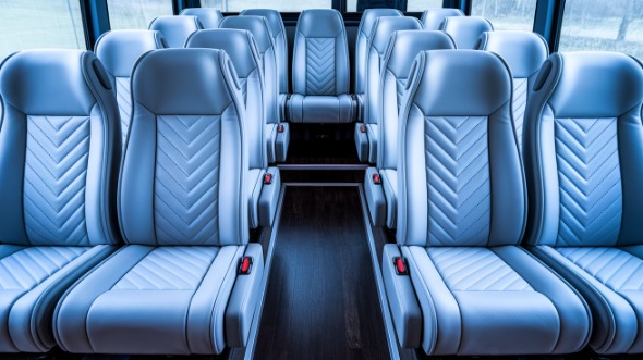 20 passenger minibus interior