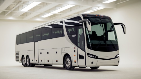 55 passenger charter bus