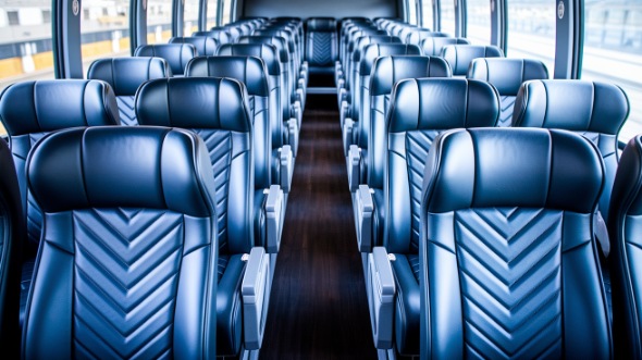 pasadena 54 passenger charter bus rental