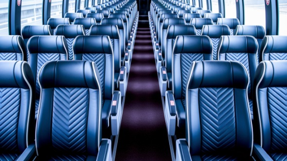 pasadena 55 passenger charter bus rental