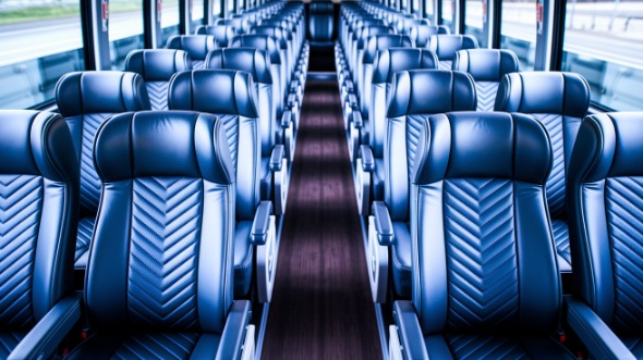 pasadena 56 passenger charter bus rental