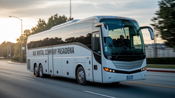 pasadena charter bus