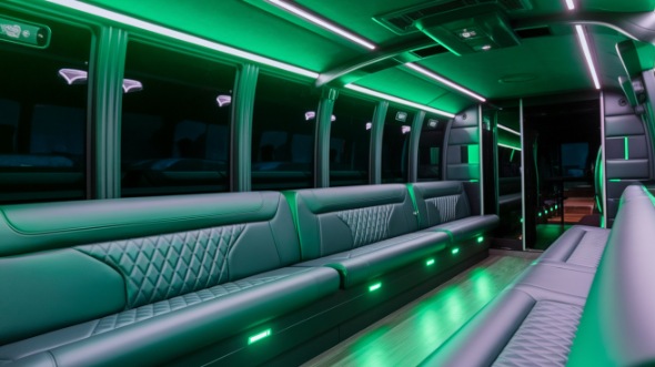 pasadena sprinter limo rental inside