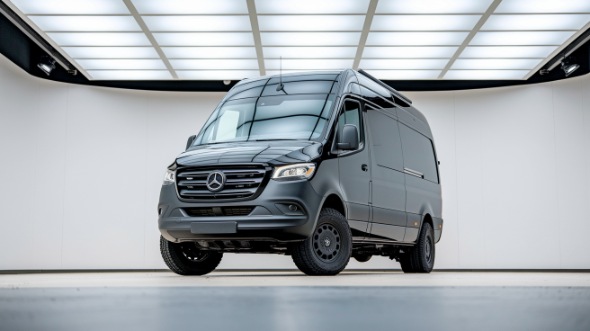 sprinter van with driver